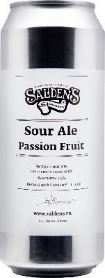 салденс саур эль пэйшн фрут / salden's sour ale with passion fruit ж/б (0,5 л.)