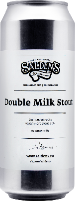 салденс дабл милк стаут / saldens double milk stout ж/б (0.5 л.)