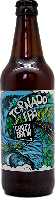 крейзи брю торнадо ипа / crazy brew tornado ipa (0,5 л.)