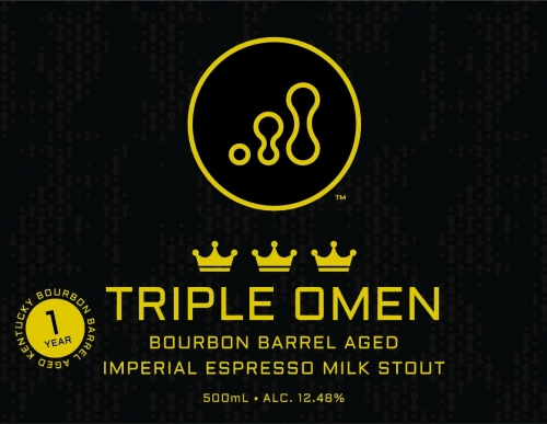 Триппель Омен - Бурбон Баррел Эйджид Империал Эспрессо Милк Стаут