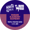 Норт Х Рен Мин Триппель Фрутед Гозе + Ревень + Блэкберри + Распберри