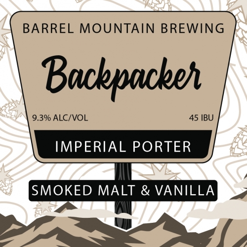 Бэкпэкер Империал Портер с Ванильными Бобами