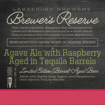 Брюэрс Резерв Агаве Эль Вит Распберри Эйджд Ин Текила Баррелс