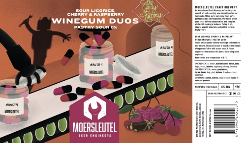 Кислый Лакрица Черри и Малина Вайнгам Дуос