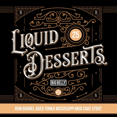 Ликвид Десертс 25 - Ром Баррел Эйджд Тонка Миссисипи Мад Кейк Стаут