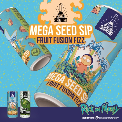 Мэд Сайентист Нэчурал Софт Дринкс - Рик энд Морти - Мега Сид Сип