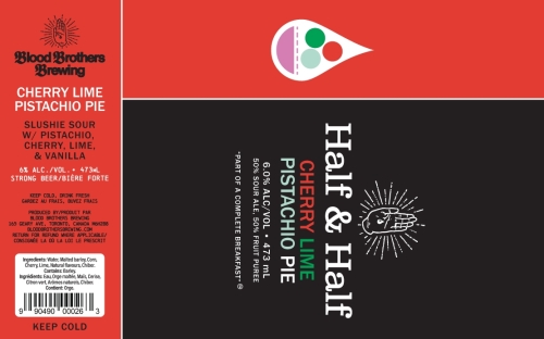Халф энд Халф - Черри Лайм Пистачио Пай