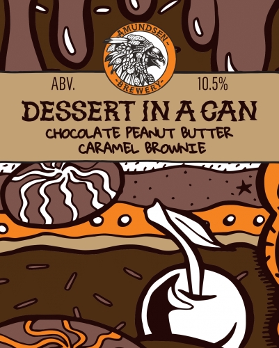 Десерт В Банке - Шоколад Арахисовое Масло Карамель Брауни