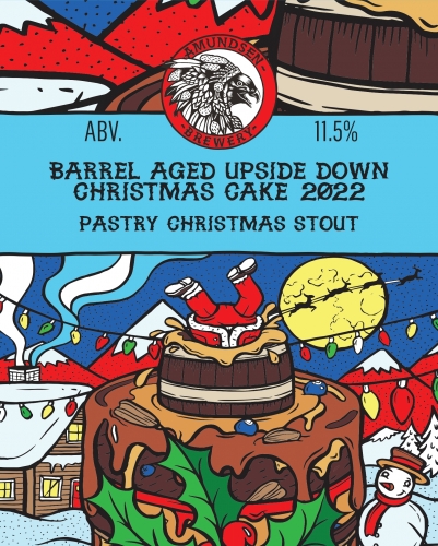 Баррел Эйджд Апсайд Даун Кристмас Кейк 2022