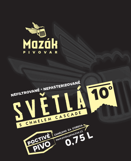 10° Светлая Каскад