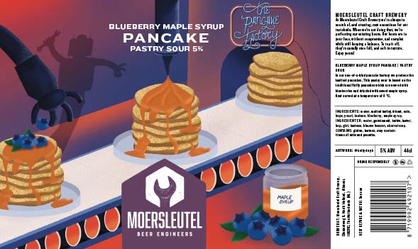 Блюберри Мейпл Сироп Панкейк