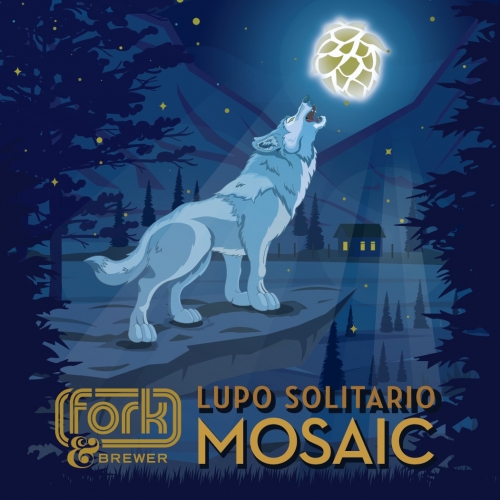 Лупо Солитарио Мозаик