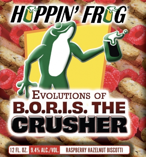 Эволюшнс оф Б.О.Р.И.С. зе Крушер Распберри Хейзелнат Бискотти