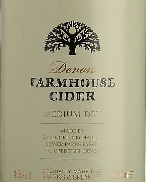 Девон Фармхаус Медиум Драй Сидр