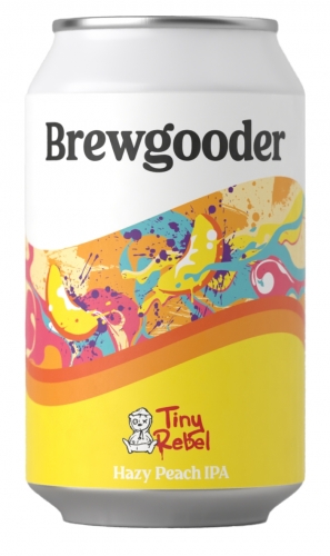 Брюгудер х Тайни Ребел Хейзи Пич ИПА