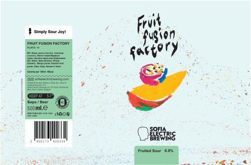 Фрут Фьюжн Фэктори Манго Энд Пэшн Фрут