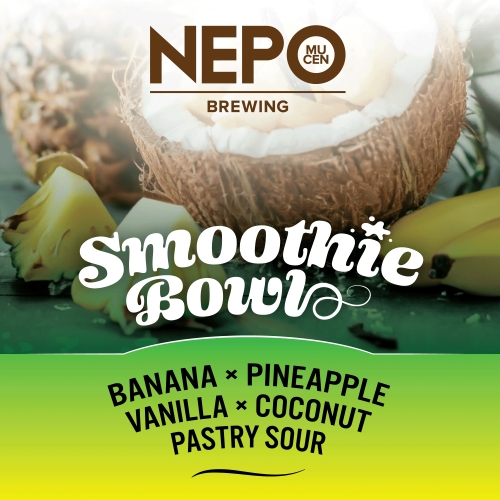 Смузи Боул - Банан, Пайнэпл, Ванилла, Коконат