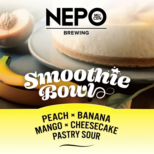 Смузи Боул - Пич, Банана, Манго, Чизкейк