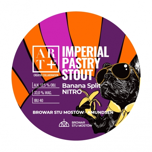 АРТ34 Империал Пейстри Стаут Банана Сплит НИТРО