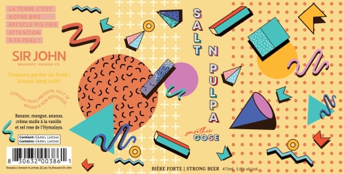 Солт Н Пульпа (Банан, Манго, Ананас, Ванильный Крем)