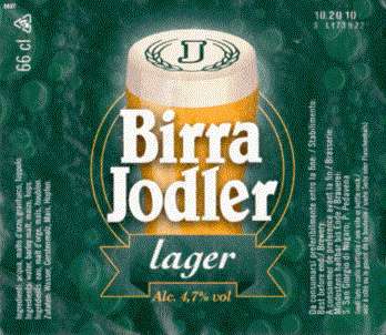Бирра Йодлер Лагер