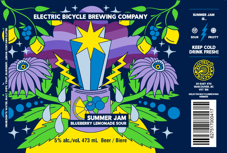 Саммер Джем Блюберри Лемонейд Соур