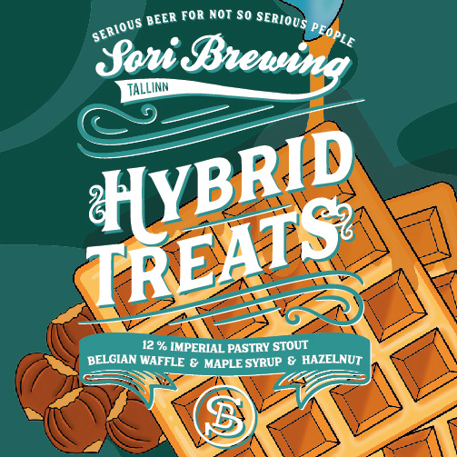 Хайбрид Тритс вол.2: Бельгиан Вэфл & Мэйпл Сироп & Хейзелнат