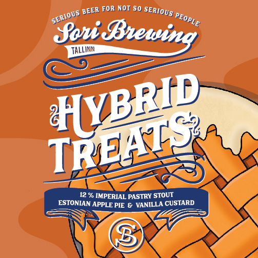 Хибрид Тритс вол.3: Эстонский Эпл Пай энд Ванилла Кастард