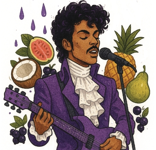 Пёрпл Рейн, Пейстри Саур Виз Пайнэплс, Гуавас Энд Блэккерэнтс