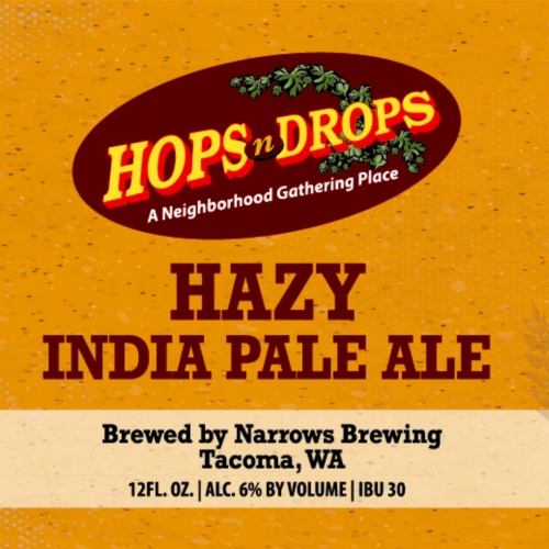 Хопс энд Дропс Хейзи Индия Пэйл Эль