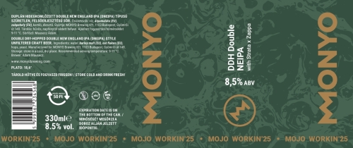 МОЙО ВОРКИН'25: Дабл Драй-Хоппед Дабл Нью-Ингленд ИПА виз Страта & Заппа