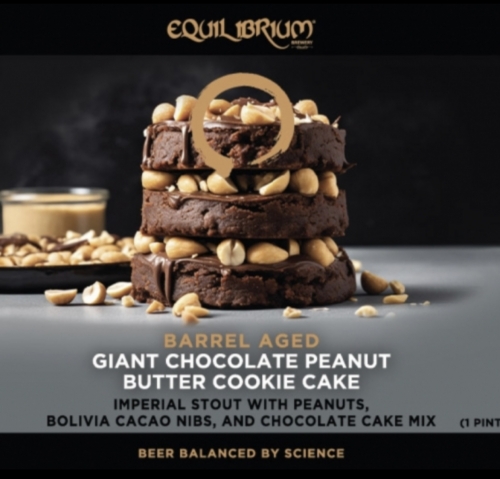 Баррел Эйджд Гиант Чоколат Пинат Баттер Куки Кейк