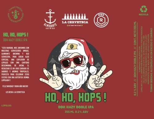 Ла Серветека / Алмиранте / Ред Сервесера: Хо Хо Хопс!