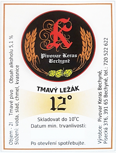 Тмавый Лежак 12°