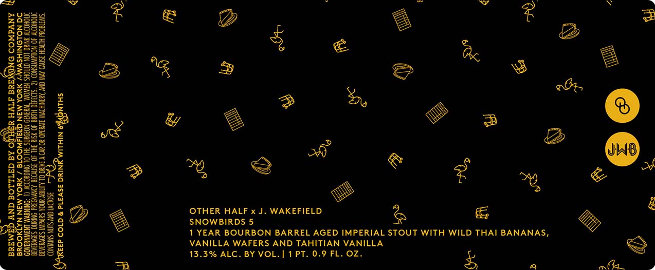 Сноубёрдс 5 Бурбон Баррел Эйджд Банана Крим Пай