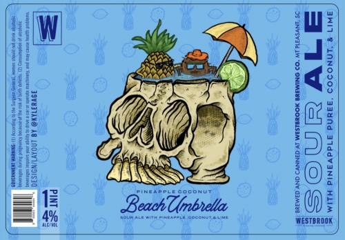 Пайнэпл Коконат Бич Амбрелла