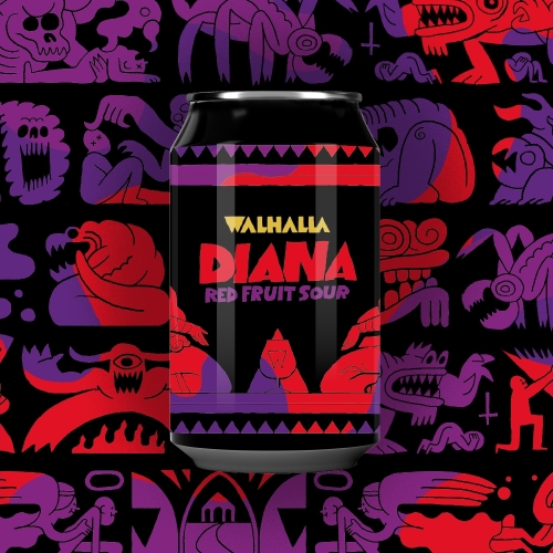 Диана Ред Фрут Саур