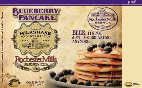 Блюберри Панкейк Милкшейк Стаут