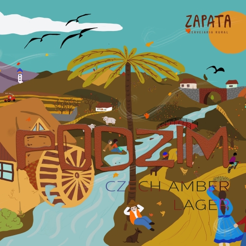 Подзим - Чешский Амбер Лагер