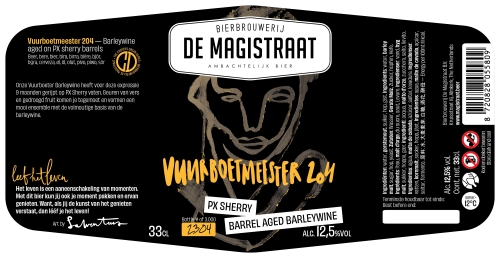 Вуурбоетмеестер 204 - Барли Вайн Эйджд Ин ПХ Шерри Баррелс