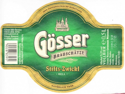 Гёссер Браушетце: Штифтс-Цвикль Хелль