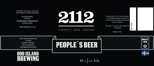 2112 Пиплс Бир