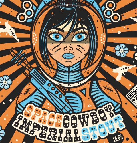 Спейс Ковбой Чоколат Орандж Стаут