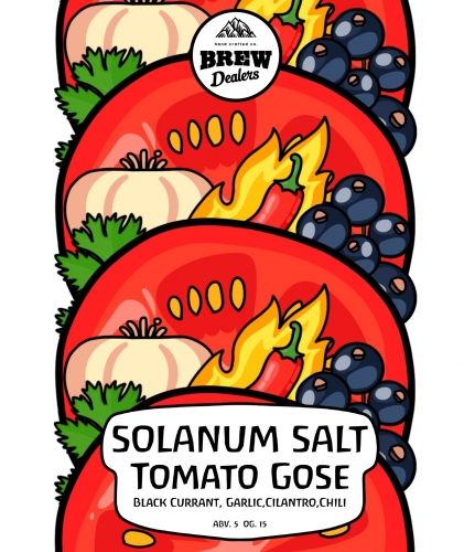 Соланам Солт Блэк Каррент Энд Гарлик