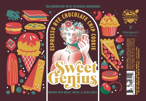 Свит Джиниус Сериес: Эспрессо Рай Чоколат Чип Куки Портер (2021 Коллаб Войажерс Сурдоу)