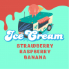 Айс Крим Распберри, Строберри энд Банана