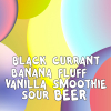 Флафф БлэкКаррент Банана Смузи Саур