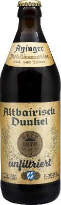 Айингер Альтбайриш Дункель Нефильтрованное / Ayinger Altbairisch Dunkel Unfiltriert (0,5 л.) ЧЗ