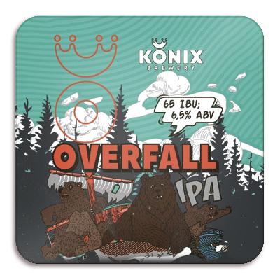 Коникс Оверфол ИПА / Konix Overfall IPA ПЭТ - Кега (20 л.)